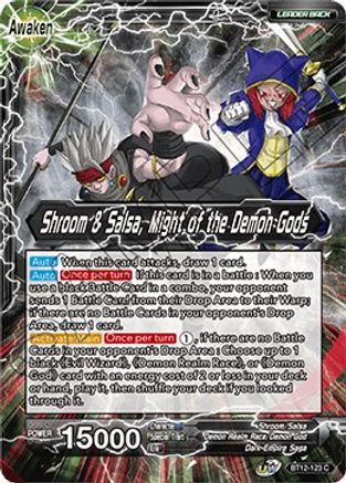 Image of Shroom & Salsa // Shroom & Salsa, Might of the Demon Gods (BT12-123) - Vicious Rejuvenation