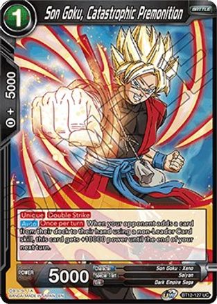 Image of Son Goku, Catastrophic Premonition (BT12-127) - Vicious Rejuvenation