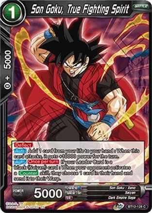 Image of Son Goku, True Fighting Spirit (BT12-128) - Vicious Rejuvenation