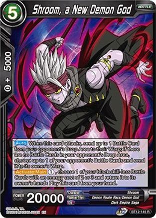 Image of Shroom, a New Demon God (BT12-145) - Vicious Rejuvenation Foil