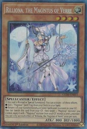 Image of Rilliona, the Magistus of Verre (CR) (GEIM-EN003) - Genesis Impact 1st Edition