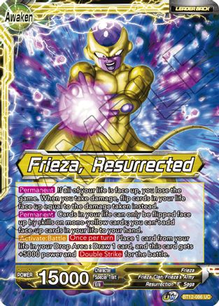 Image of Frieza // Frieza, Resurrected (BT12-086) - Vicious Rejuvenation