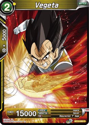 Image of Vegeta (BT12-093) - Vicious Rejuvenation Foil