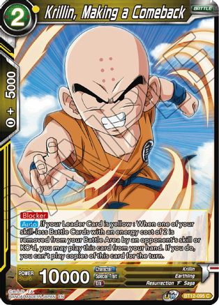 Image of Krillin, Making a Comeback (BT12-095) - Vicious Rejuvenation