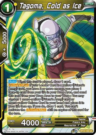 Image of Tagoma, Cold as Ice (BT12-106) - Vicious Rejuvenation