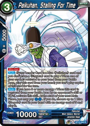 Image of Paikuhan, Stalling for Time (BT12-042) - Vicious Rejuvenation Foil