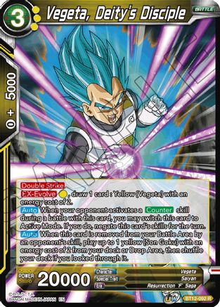 Image of Vegeta, Deity's Disciple (BT12-092) - Vicious Rejuvenation