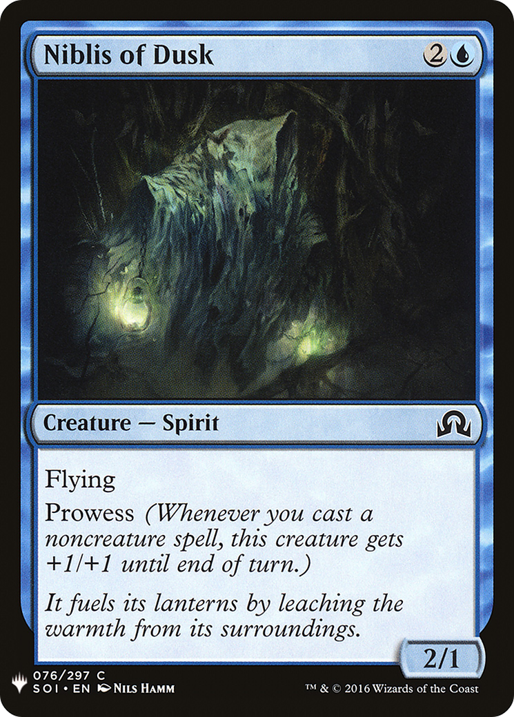 Image of Niblis of Dusk (LIST-076) - The List