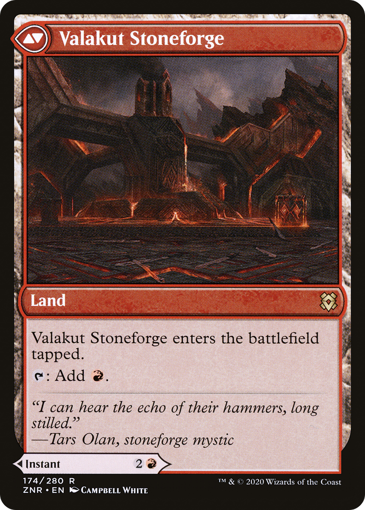Image of Valakut Awakening (ZNR-174) - Zendikar Rising Foil