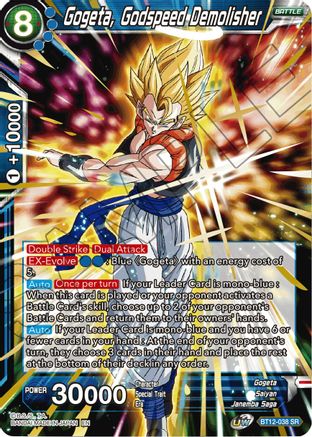 Image of Gogeta, Godspeed Demolisher (BT12-038) - Vicious Rejuvenation