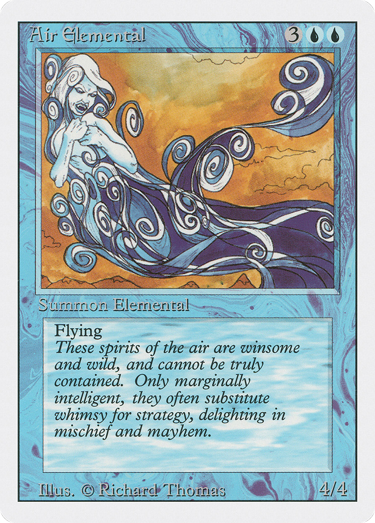 Image of Air Elemental (3ED-) - Revised Edition