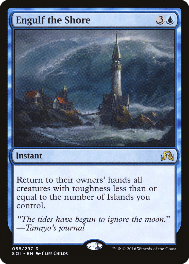 Image of Engulf the Shore (SOI-058) - Shadows over Innistrad Foil