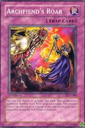 Image of Archfiend's Roar (DCR-099) - Dark Crisis Unlimited