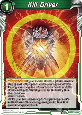 Image of Kill Driver (BT12-084) - Vicious Rejuvenation Foil
