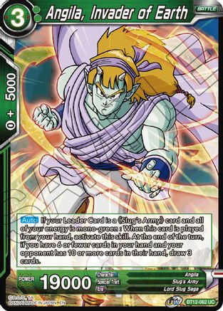 Image of Angila, Invader of Earth (BT12-062) - Vicious Rejuvenation Foil