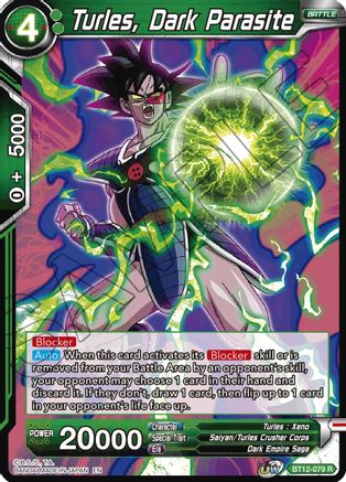 Image of Turles, Dark Parasite (BT12-079) - Vicious Rejuvenation