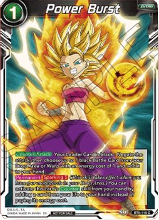 Image of Power Burst (BT5-115) - Tournament Promotion Cards