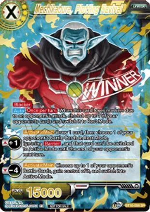 Image of Mechikabura, Plotting Revival (Winner Stamped) (BT10-096) - Tournament Promotion Cards