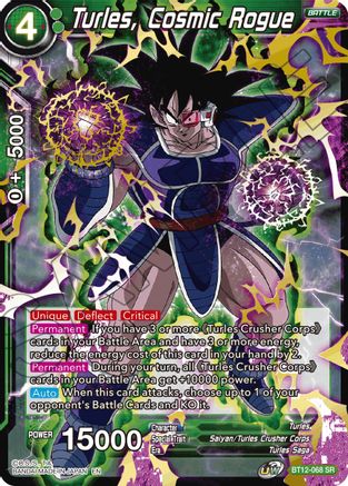 Image of Turles, Cosmic Rogue (BT12-068) - Vicious Rejuvenation