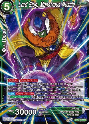 Image of Lord Slug, Monstrous Muscle (BT12-059) - Vicious Rejuvenation