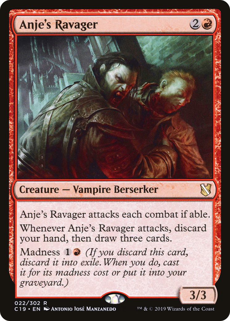 Image of Anje's Ravager (C19-022) - Commander 2019