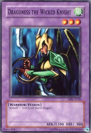 Image of Dragoness the Wicked Knight (MRL-E126) - Magic Ruler 1st Edition