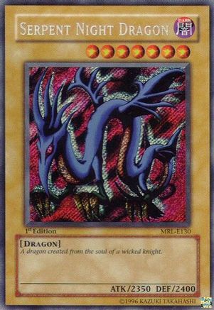 Image of Serpent Night Dragon (MRL-E130) (MRL-E130) - Magic Ruler 1st Edition