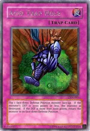 Image of Acid Trap Hole (Dark Duel Stories) (DDS-005) - Yu-Gi-Oh! Video Game Promotional Cards Unlimited