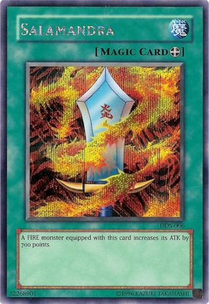Image of Salamandra (Dark Duel Stories) (DDS-006) - Yu-Gi-Oh! Video Game Promotional Cards Limited