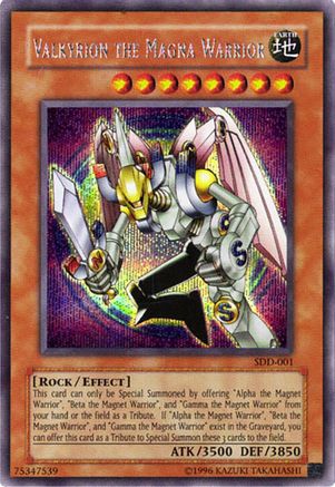 Image of Valkyrion the Magna Warrior (SDD-001) - Stairway to the Destined Duel Limited