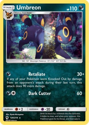 Image of Umbreon 120/214  - Holofoil Blister Exclusives - Promo