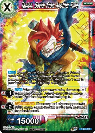 Image of Tapion, Savior From Another Time (Unison Warrior Series Tournament Pack Vol.3) (P-275) - Tournament Promotion Cards