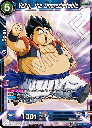 Image of Veku, the Unpredictable (Unison Warrior Series Tournament Pack Vol.3) (P-277) - Tournament Promotion Cards