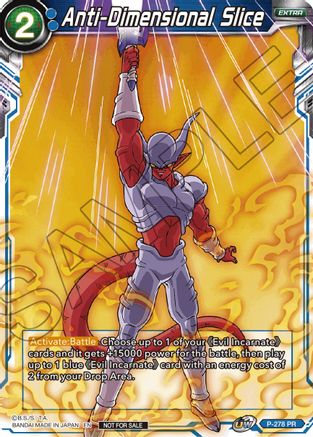 Image of Anti-Dimensional Slice (Unison Warrior Series Tournament Pack Vol.3) (P-278) - Tournament Promotion Cards
