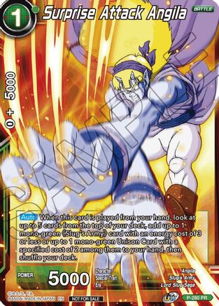 Image of Surprise Attack Angila (Unison Warrior Series Tournament Pack Vol.3) (P-280) - Tournament Promotion Cards