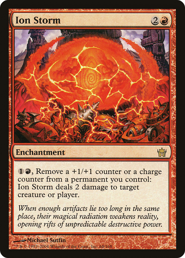 Image of Ion Storm (5DN-068) - Fifth Dawn Foil