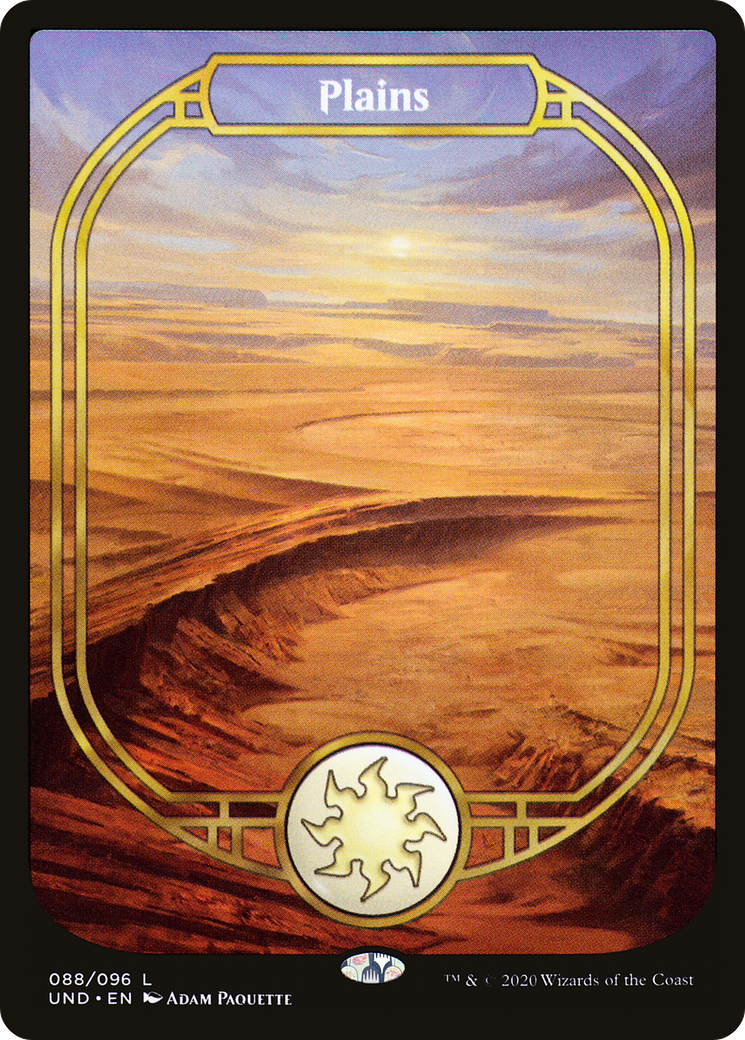 Image of Plains (Full Art) (UND-088) - Unsanctioned Foil