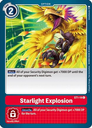 Image of Starlight Explosion (ST1-14) - Starter Deck 01: Gaia Red