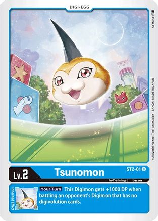 Image of Tsunomon (ST2-01) - Starter Deck 02: Cocytus Blue