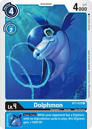 Image of Dolphmon (BT1-033) - Release Special Booster 1.0