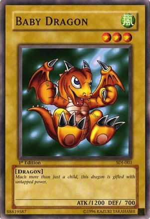 Image of Baby Dragon (SDJ-003) - Starter Deck: Joey Unlimited