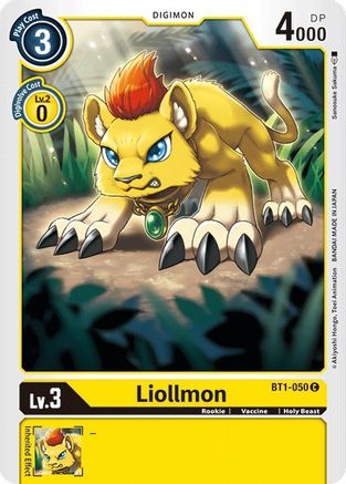 Image of Liollmon (BT1-050) - Release Special Booster 1.0