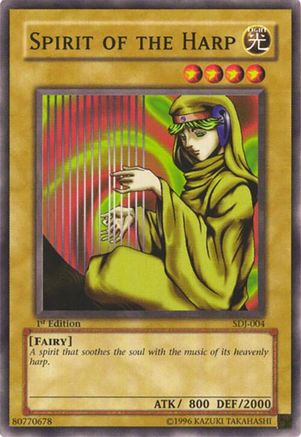 Image of Spirit of the Harp (SDJ-004) - Starter Deck: Joey Unlimited