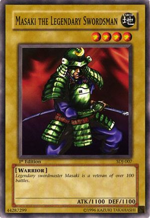 Image of Masaki the Legendary Swordsman (SDJ-007) - Starter Deck: Joey Unlimited
