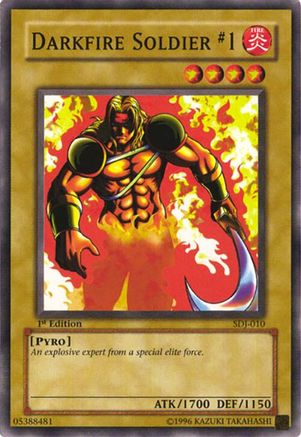 Image of Darkfire Soldier #1 (SDJ-010) - Starter Deck: Joey Unlimited