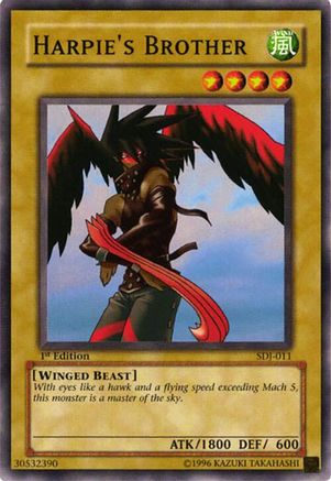 Image of Harpie's Brother (SDJ-011) - Starter Deck: Joey 1st Edition