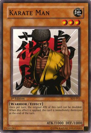 Image of Karate Man (SDJ-013) - Starter Deck: Joey Unlimited