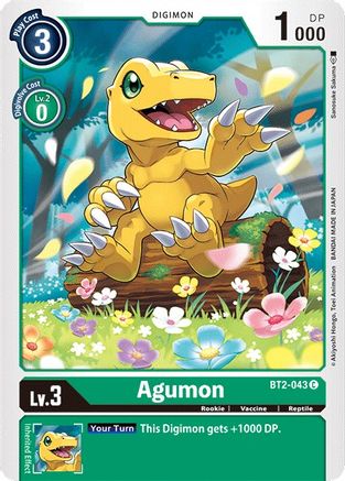 Image of Agumon - BT2-043 (BT2-043) - Release Special Booster 1.0