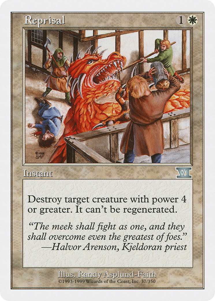 Image of Reprisal (6ED-037) - Classic Sixth Edition