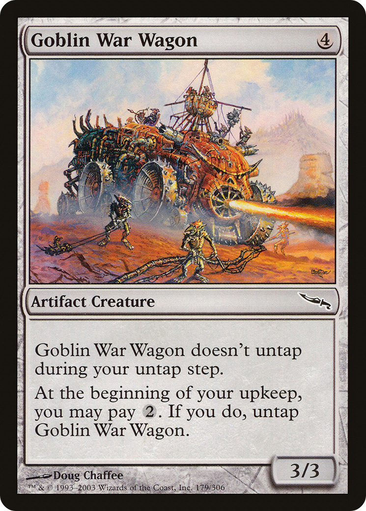 Image of Goblin War Wagon (MRD-179) - Mirrodin